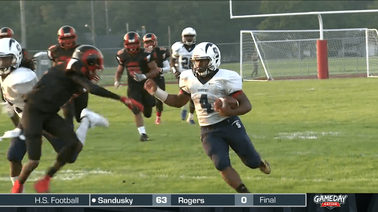 Sandusky at Rogers High School Football