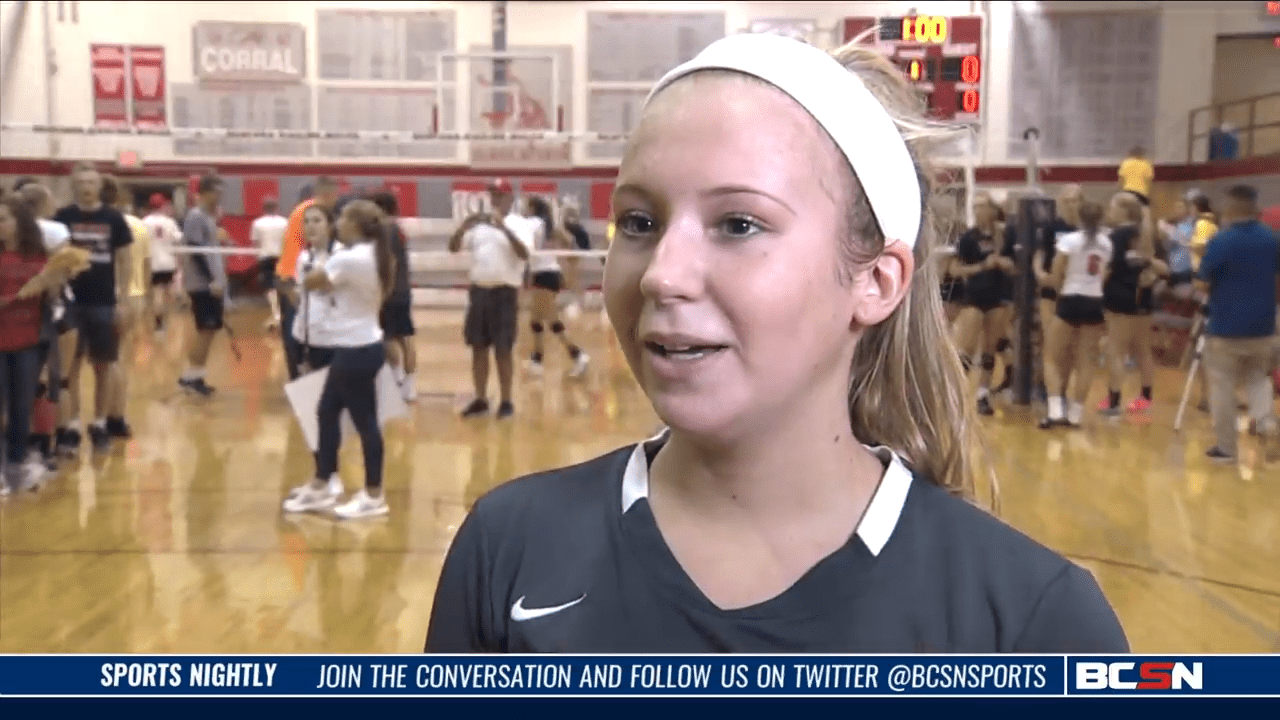 Mules Sweep Saline in Volleyball