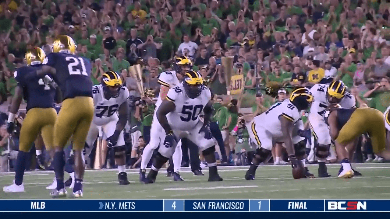 Michigan Coming Off Disappointing Loss to Notre Dame