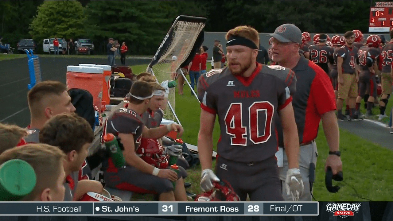 Bedford Kicks It Into Overdrive For 43-7 Win