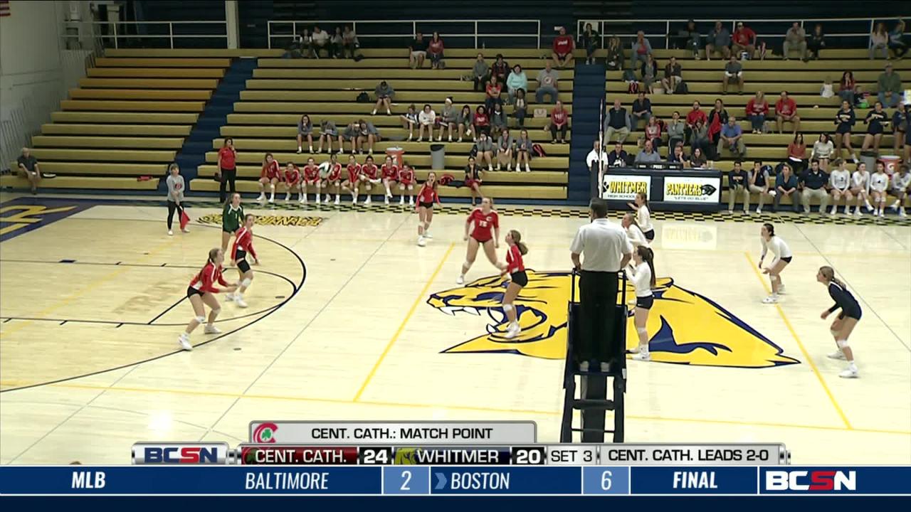 Central Catholic at Whitmer HS Volleyball