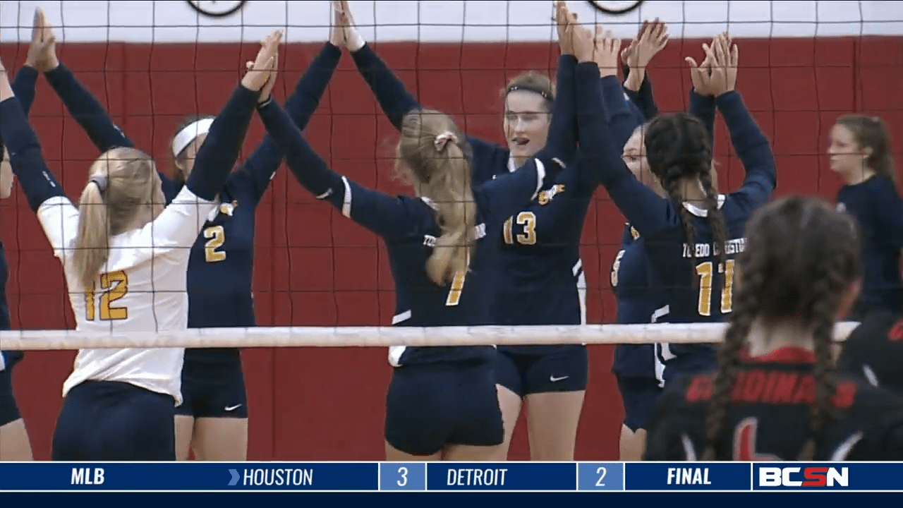 Toledo Christian at Cardinal Stritch High School Volleyball