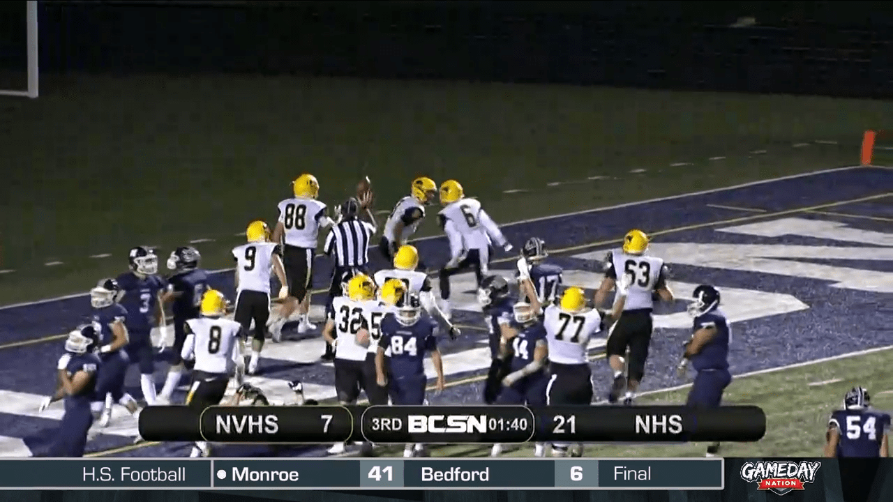 Napoleon Comes Out 21-14 Victors In Battle of Wildcats