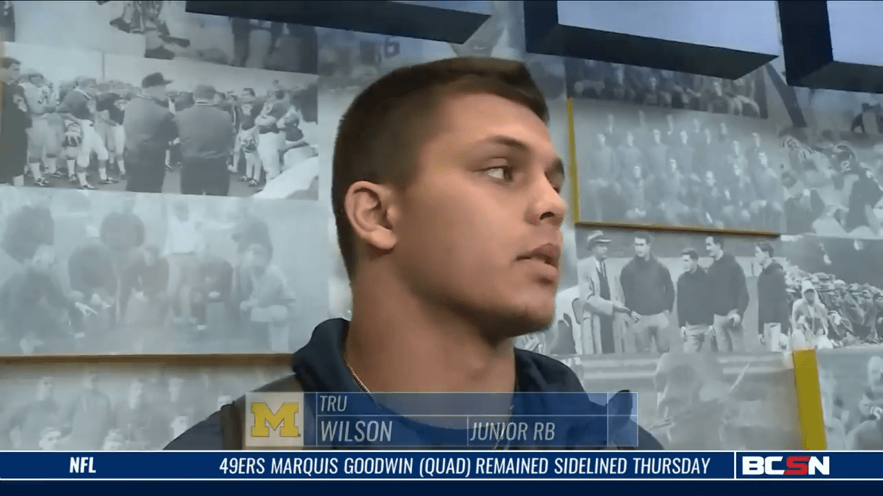 Tru Wilson Continues to Impress at Michigan