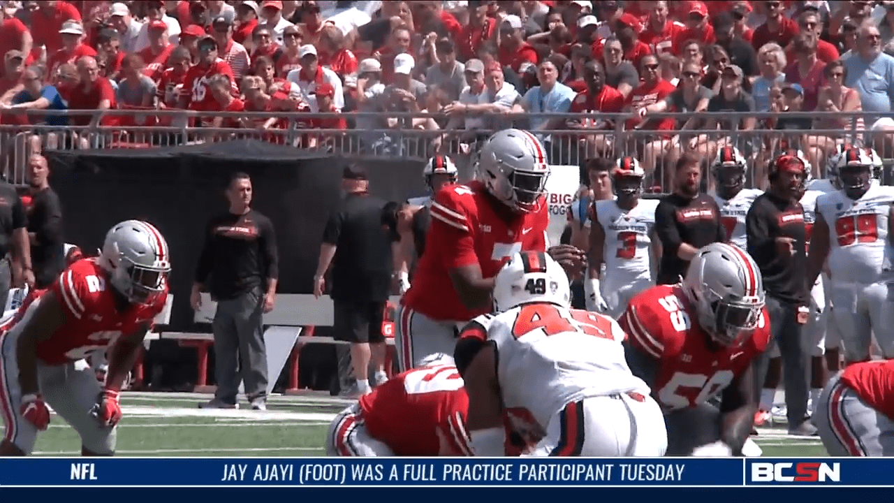 Buckeyes Feasting on the Underneath Routes