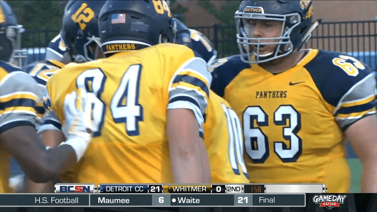 Detroit Catholic Central at Whitmer High School Football