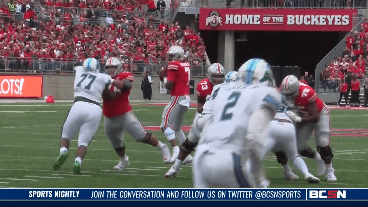 Dwayne Haskins Continues to Dominate for the Buckeyes