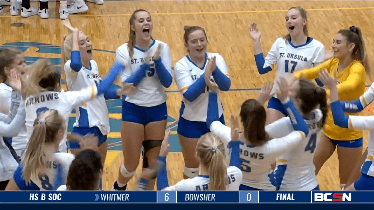 St. Ursula Takes Share of Title Giving Clay First TRAC Loss