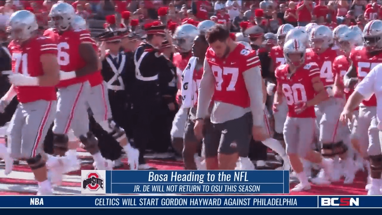 Bosa Leaves OSU To Concentrate on NFL