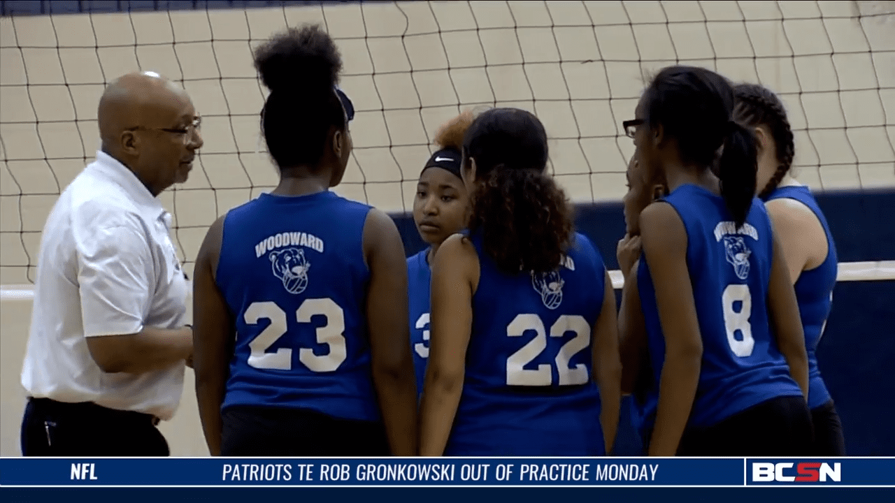 Scott at Woodward HS Volleyball