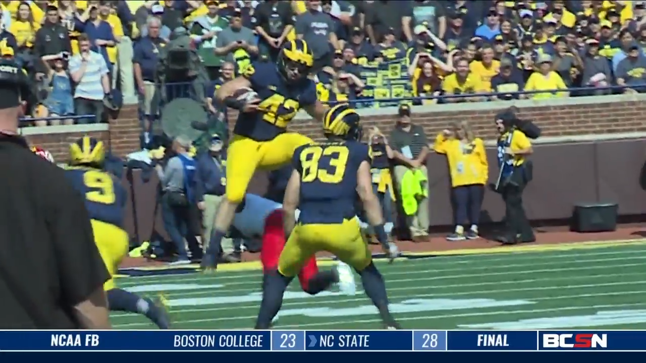 Michigan Uses Big Second Half to Beat Maryland