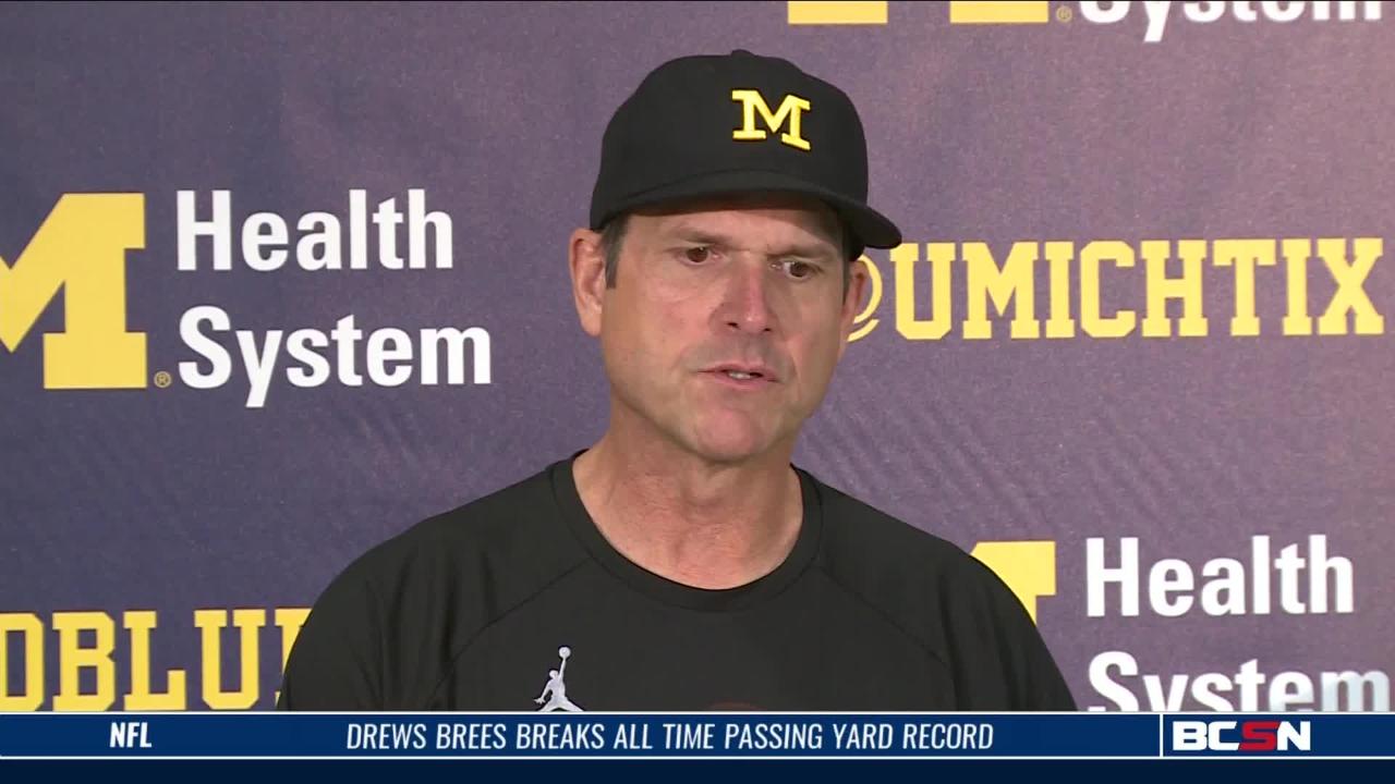 WOLVERINES IMPROVING IN PASS GAME