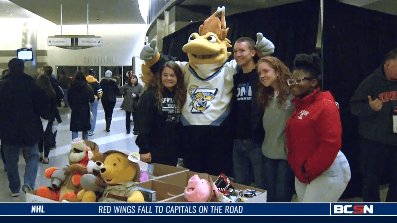 Springfield Schools Team with Walleye for Toy Drive