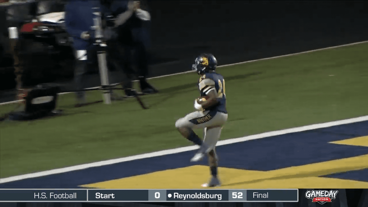 Late Comeback Gives Whitmer a 20-17 Victory