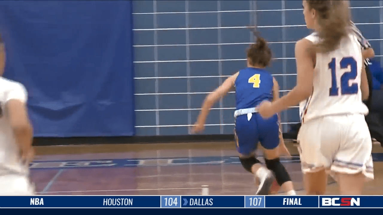 St. Ursula Deals with the Blue Devils