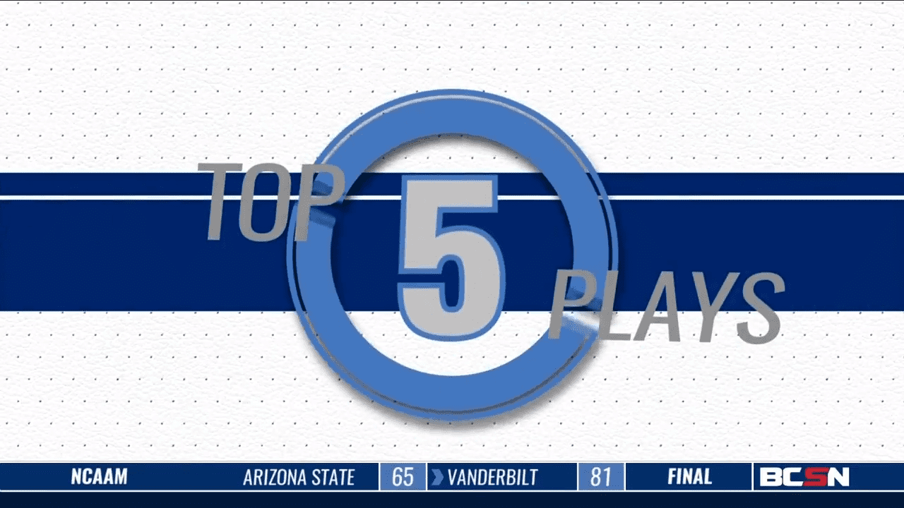 TOP 5  PLAYS OF THE WEEK