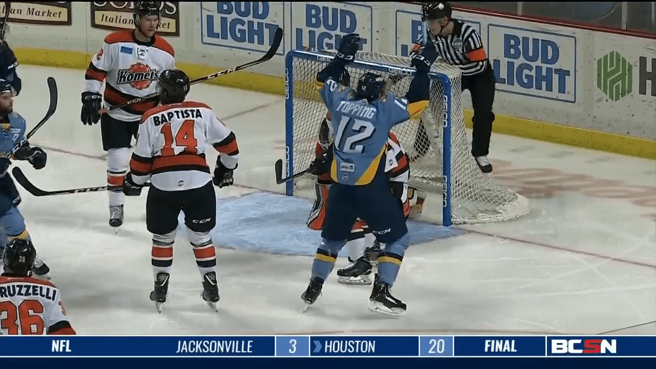 Walleye Fall To Komets in Overtime