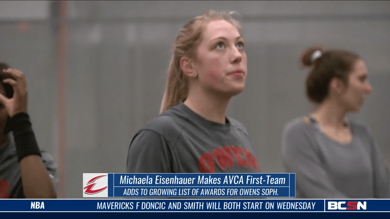 Michaela Eisenhauer Makes AVCA First-Team
