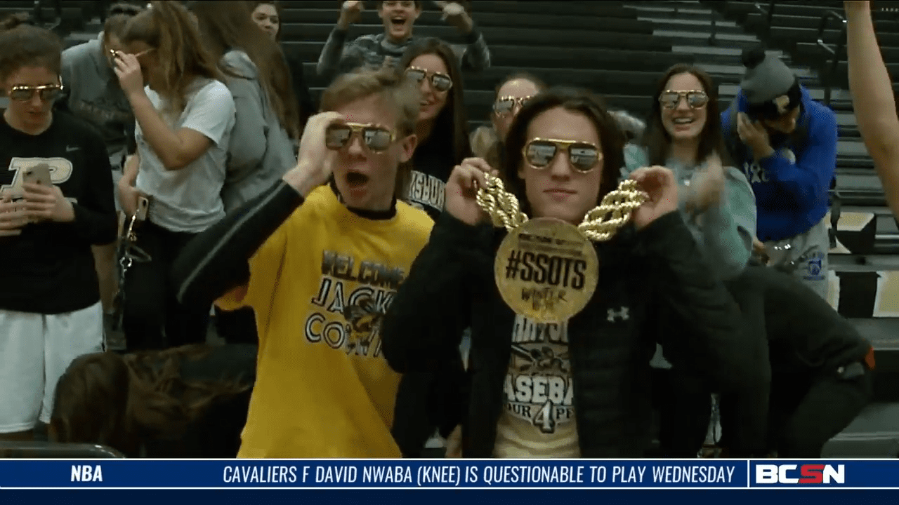 Hyped Student Section Witnesses Perrysburg Win by 40