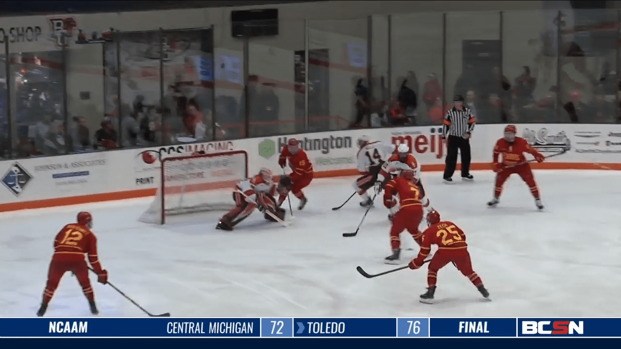 Ferris State Gets the Best of BGSU Hockey