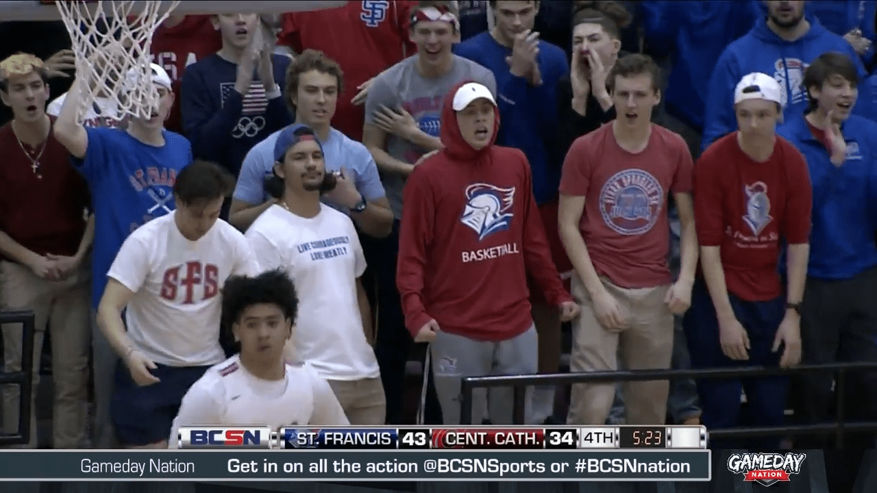 St. Francis Wins on the Road Against Central Catholic