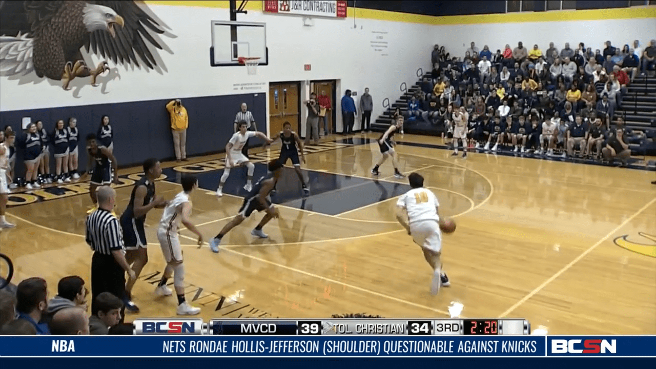 Toledo Christian Preps for TAAC for Maumee Valley