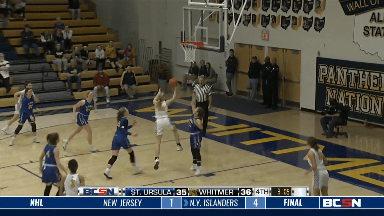 Whitmer Girls Edge St. Ursula Thursday Night