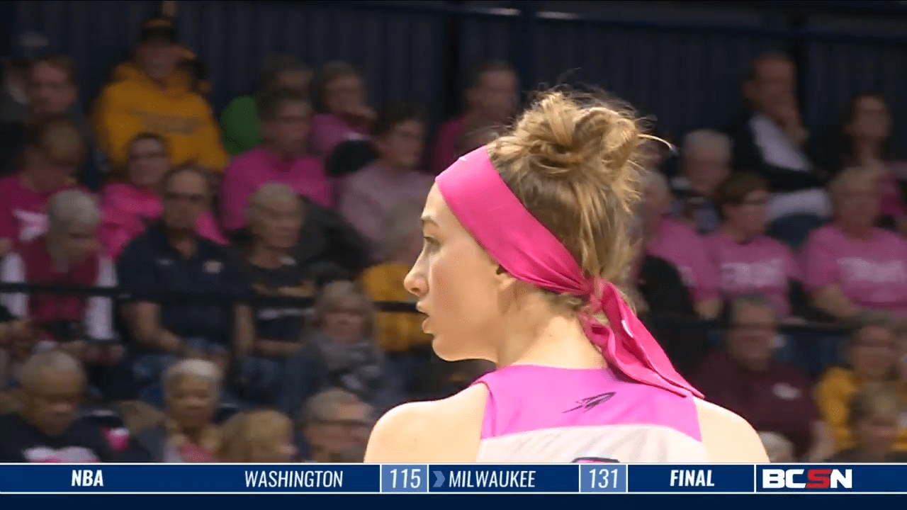 Toledo and BGSU Women Compete in Pink Out game