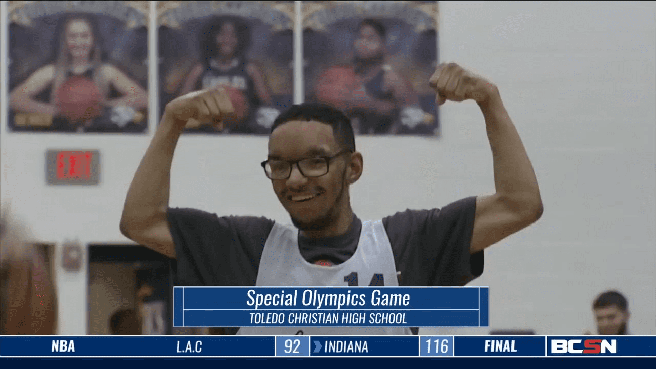Toledo Christian Welcomes Special Olympics During Girls Game