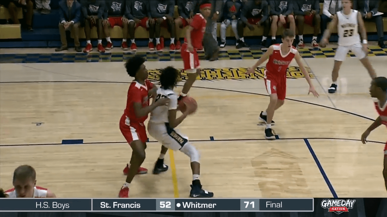 Whitmer Takes Control of TRAC with Win Over St. Francis