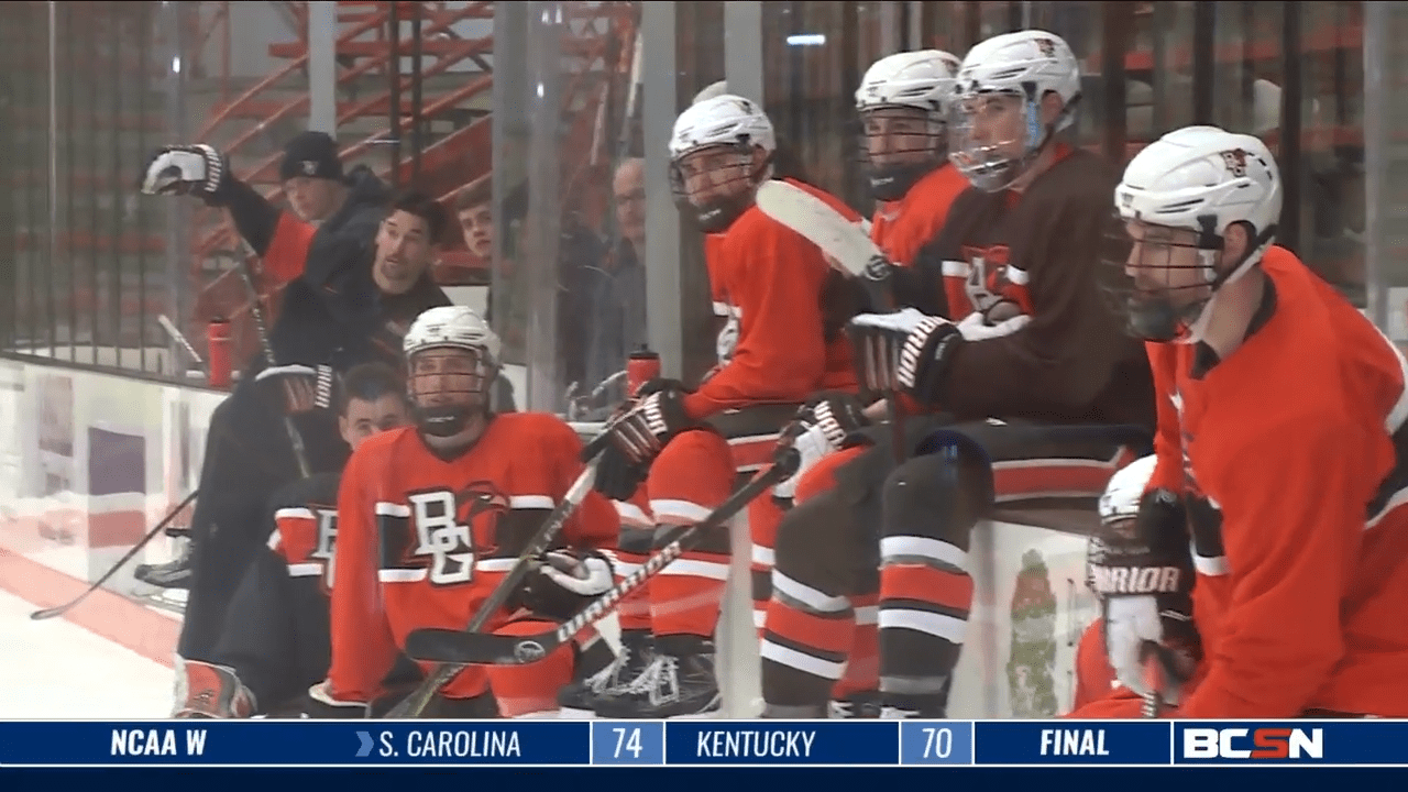 Slumping Falcons Skate North