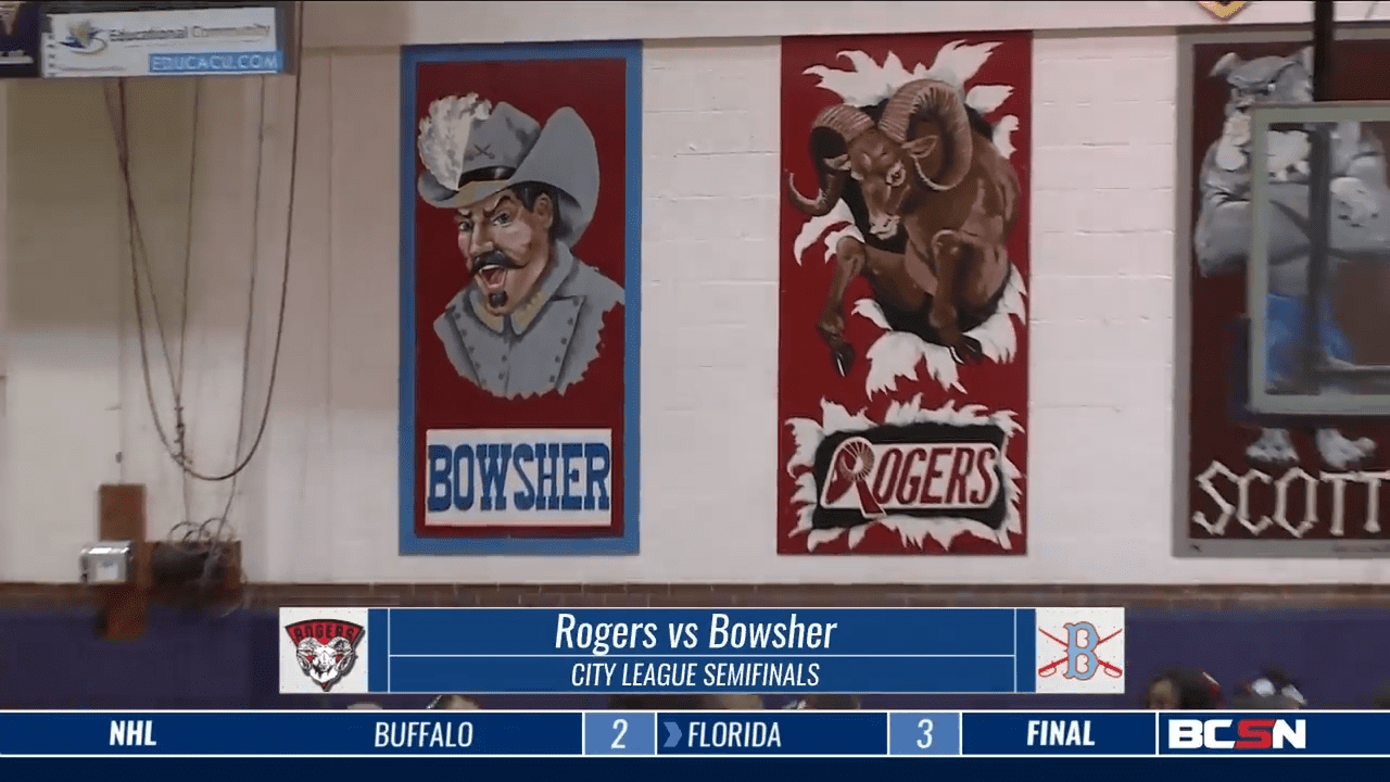 Bowsher Holds off Rogers for City League Final Four Win