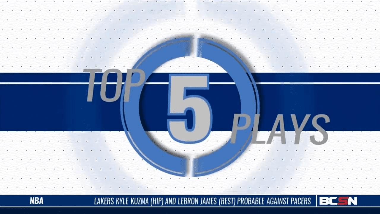 This Week’s Top 5 Plays