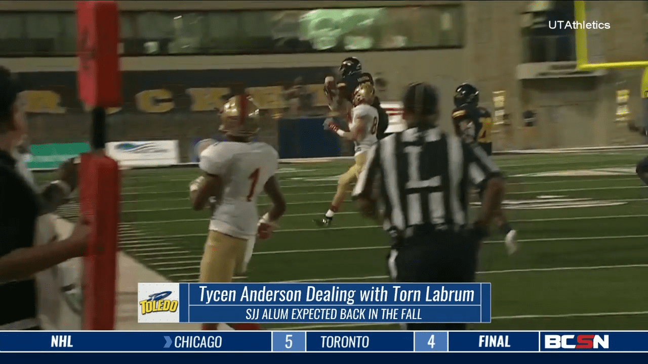 Tycen Anderson Dealing with Torn Labrum