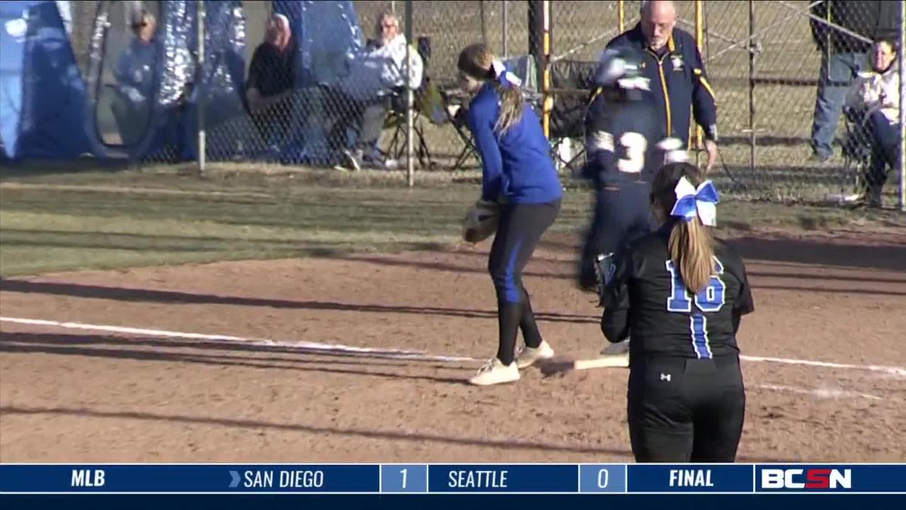 Springfield Out-slugs Notre Dame for Softball Win