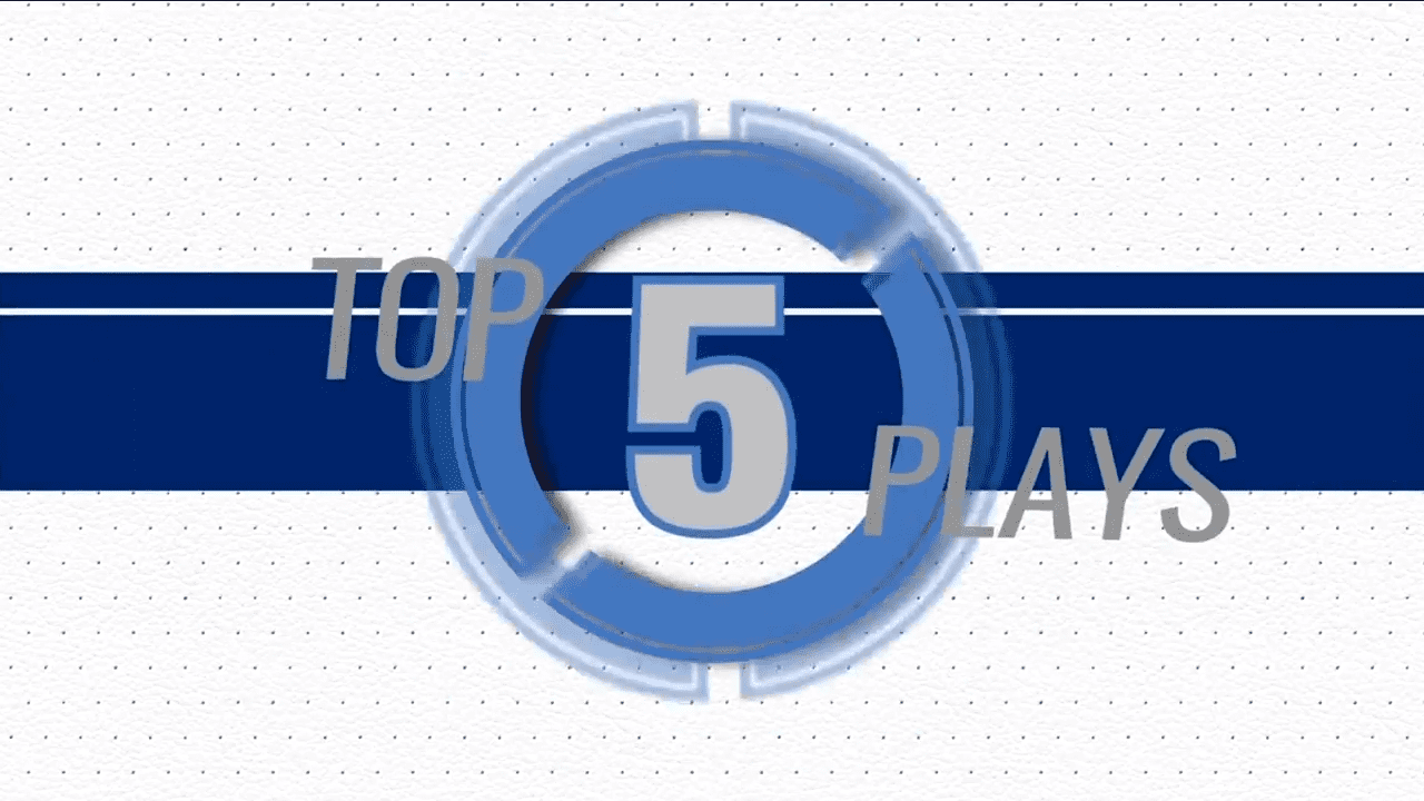 Top 5 Plays of the Week