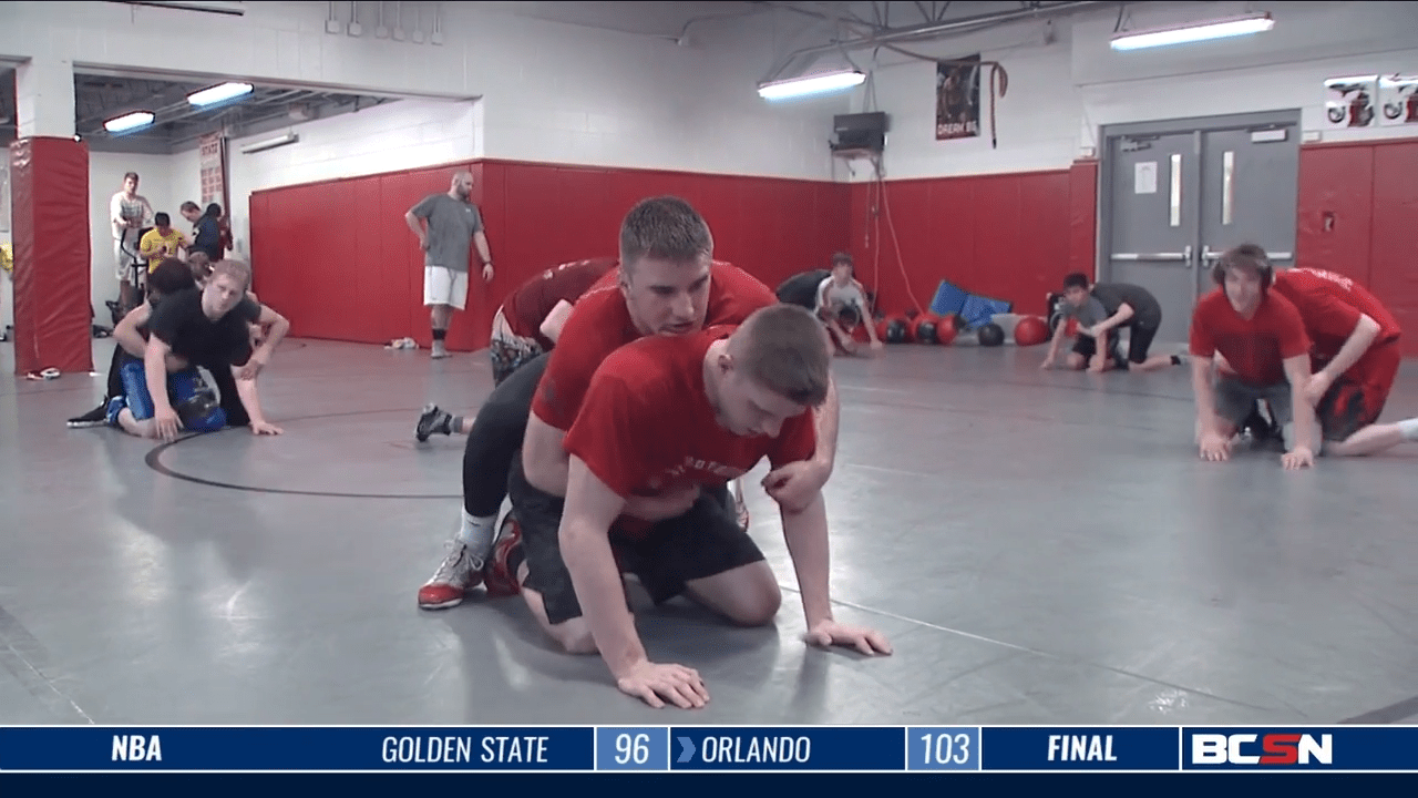 Five Bedford Wrestlers Gear Up for State Meet