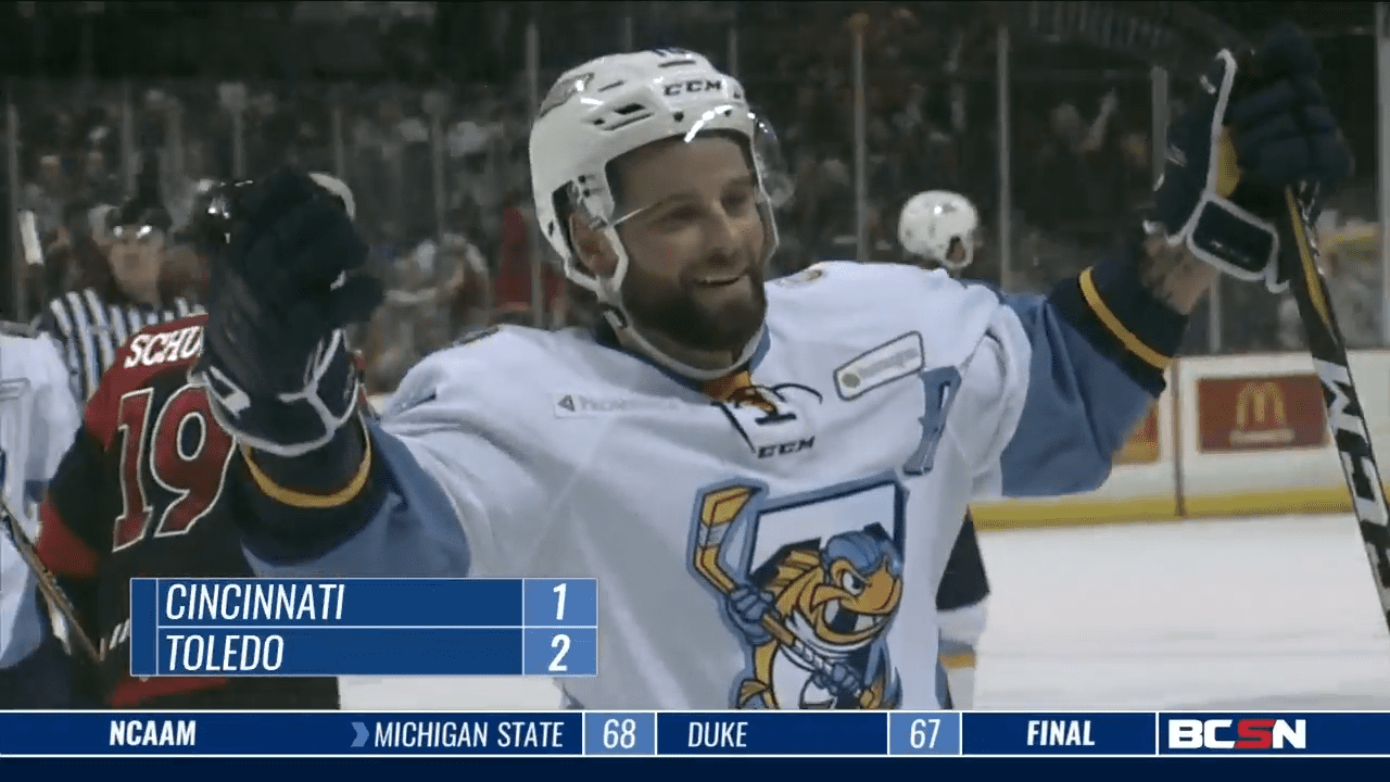 Gorsuch Wins First Game in Net for Walleye