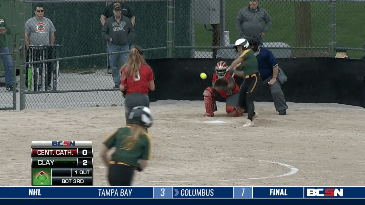 Clay Stays Perfect in TRAC Softball with Win over Central