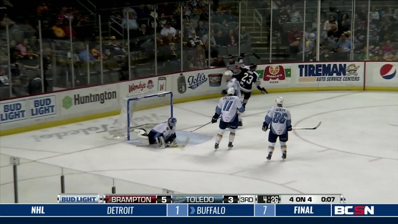 Lerg’s Return Spoiled as Walleye Lose 6-3