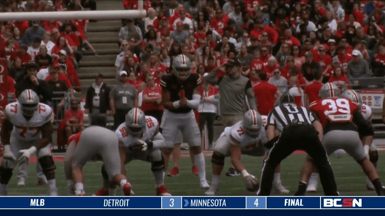 Fans Pack the Shoe for Scarlet and Gray Game