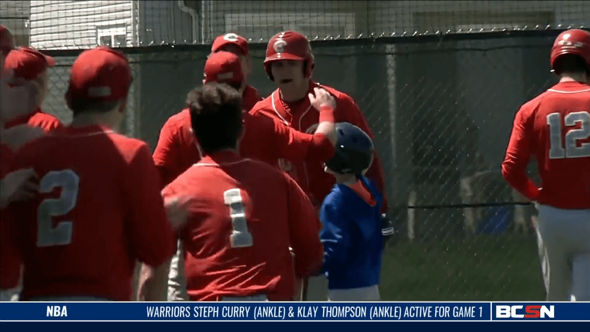 Central Catholic Baseball Rallies for Extra Inning Win at St. Francis