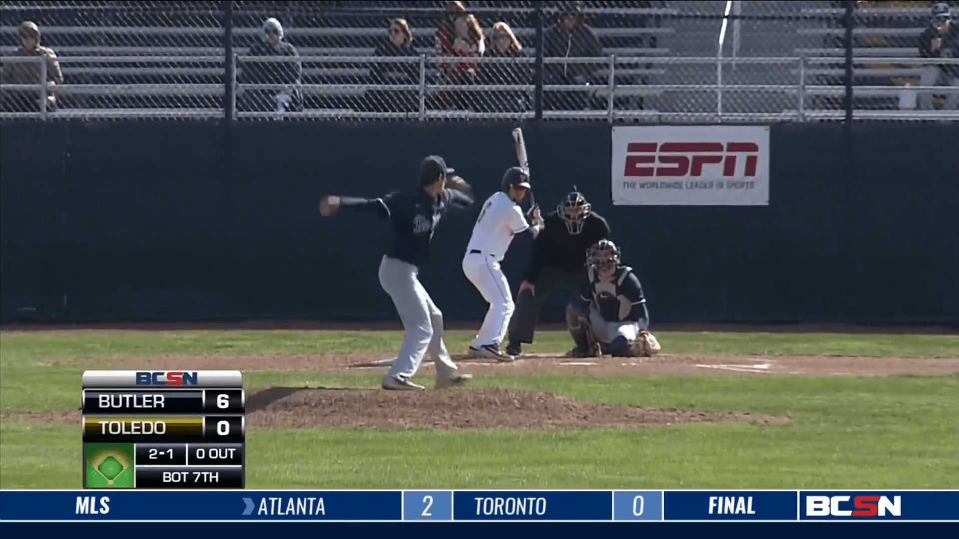 Toledo Baseball Falls to Butler