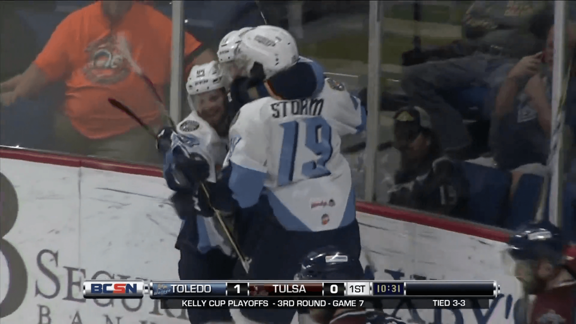 Walleye Cap Oilers, Advance to Kelly Cup Finals