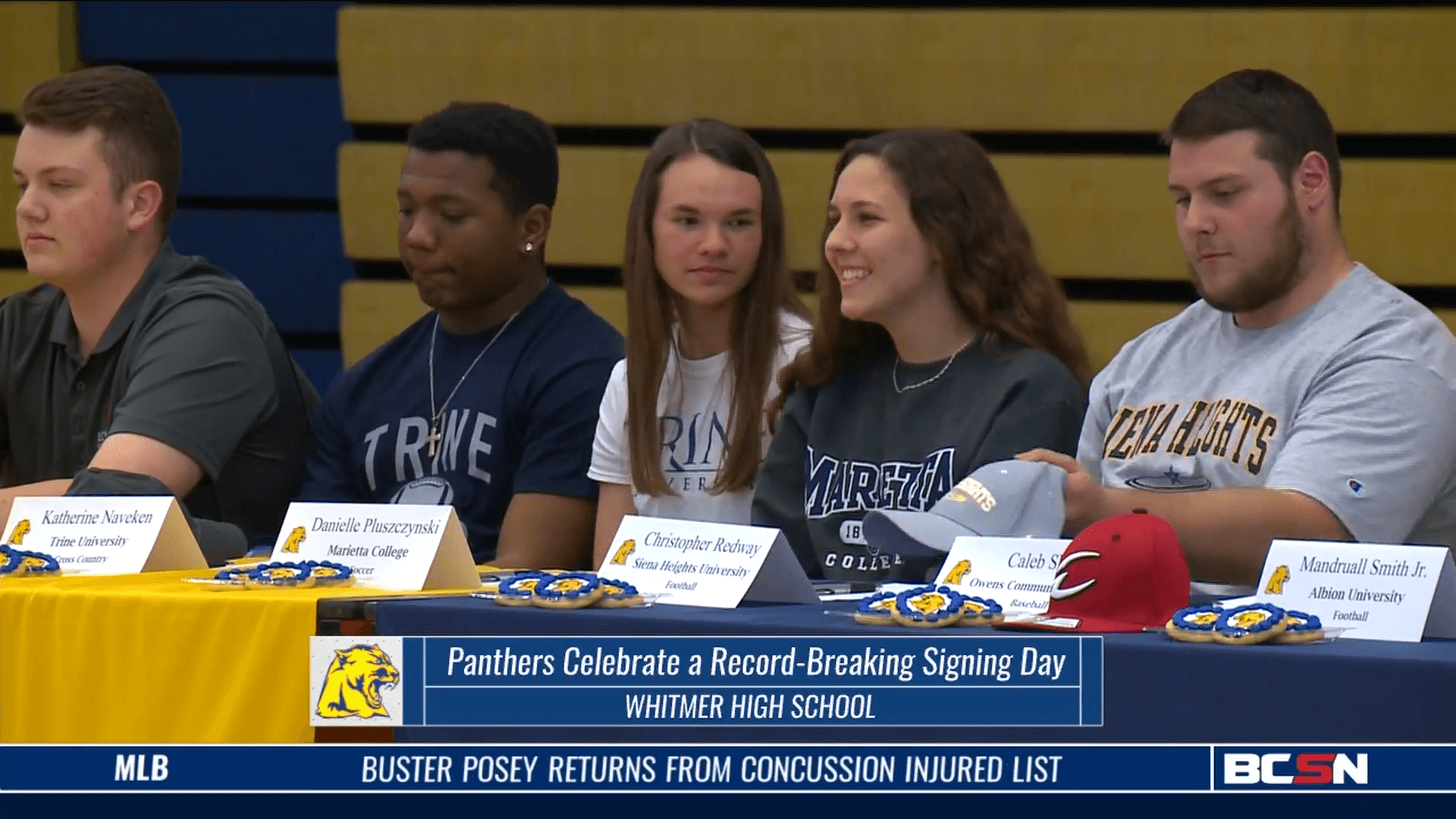 Whitmer Celebrates Record-Breaking Signing Day