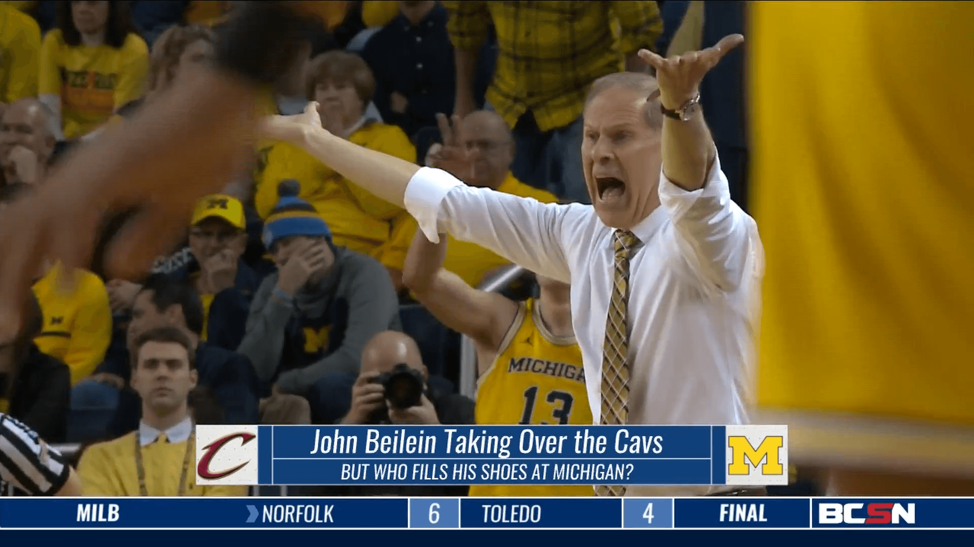 Who Replaces Beilein in Ann Arbor?