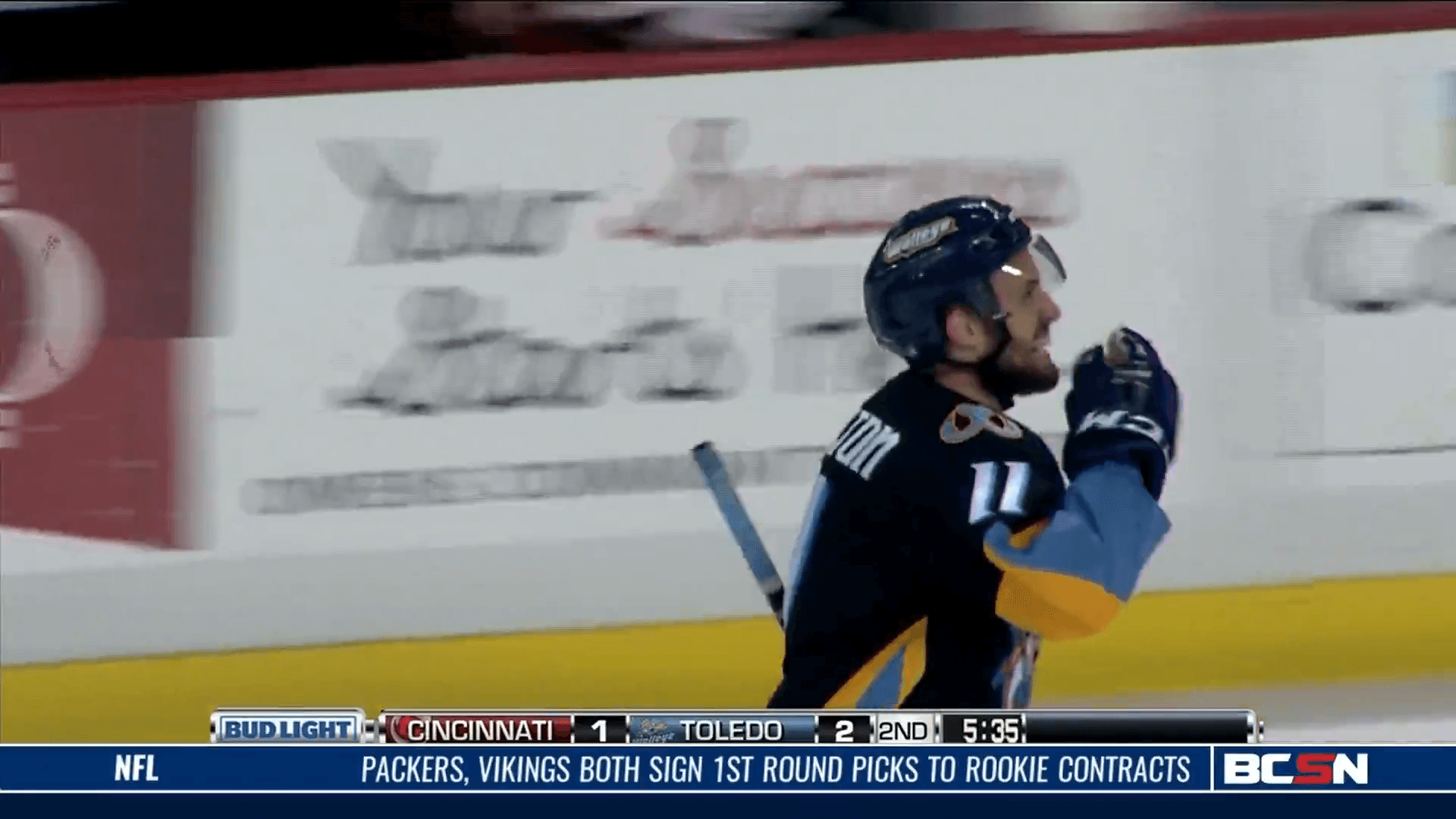 Walleye Take Control of Series, Beating Cincy 3-2