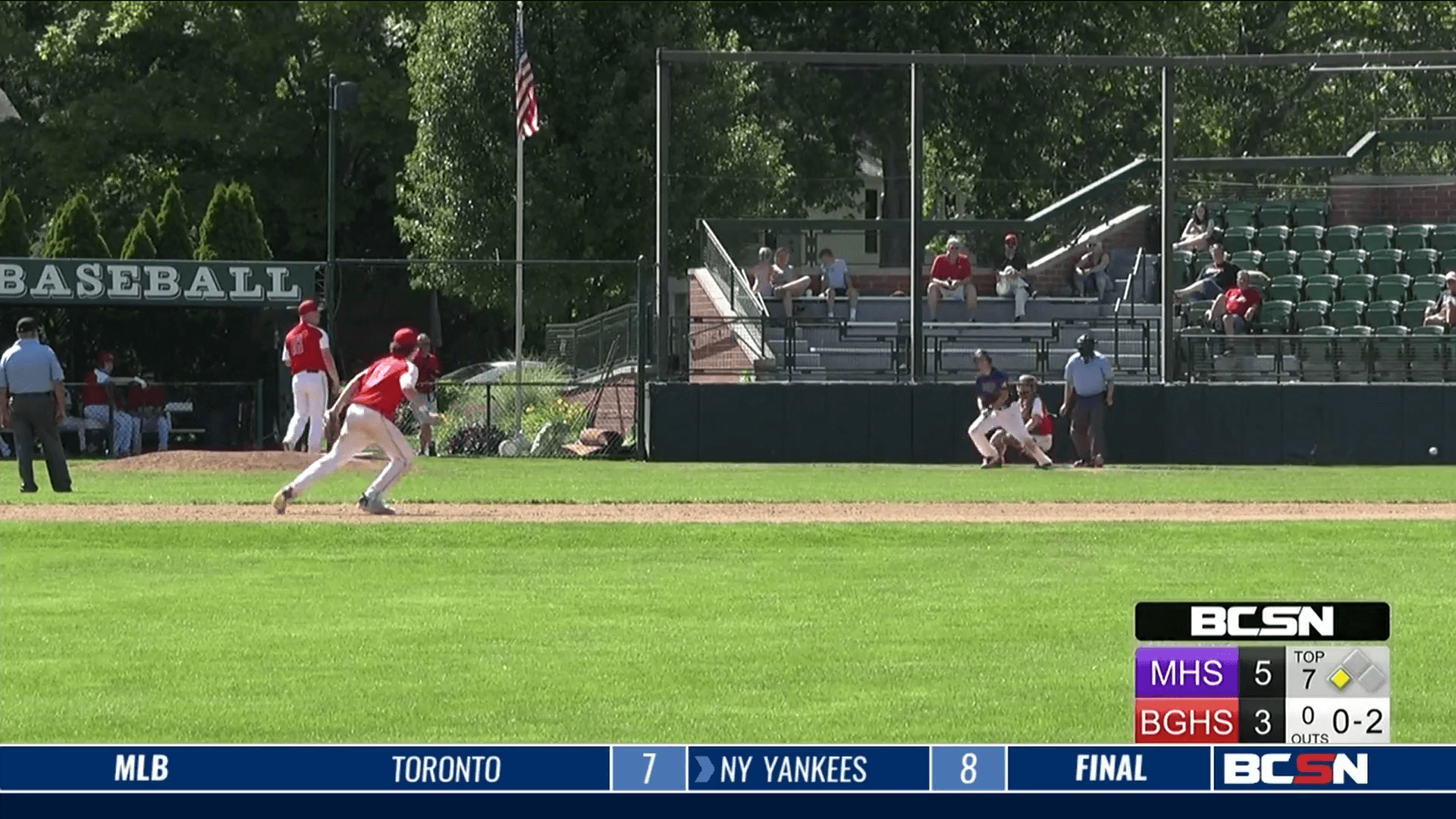 Maumee Holds Off BG in ACME Baseball