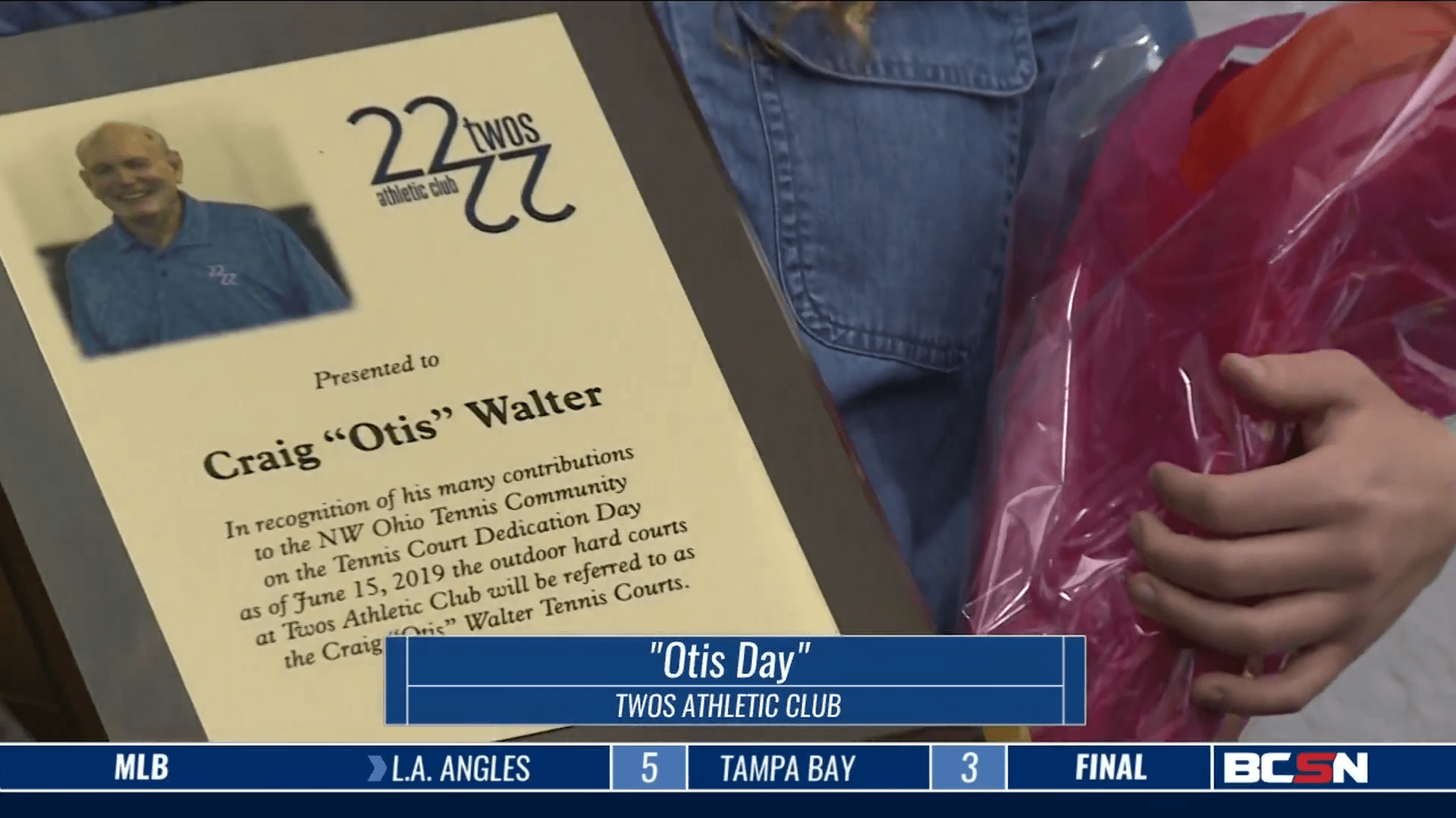 Twos Athletic Club Honors Craig “Otis” Walter