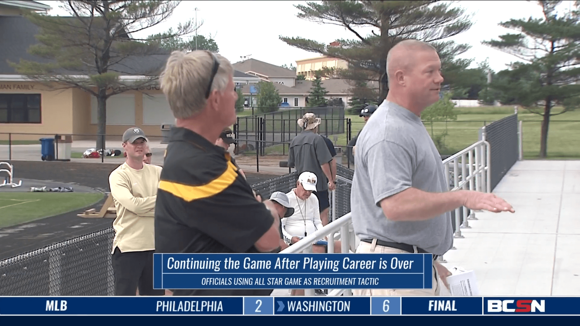 Local Referees Recruiting at All Star Game